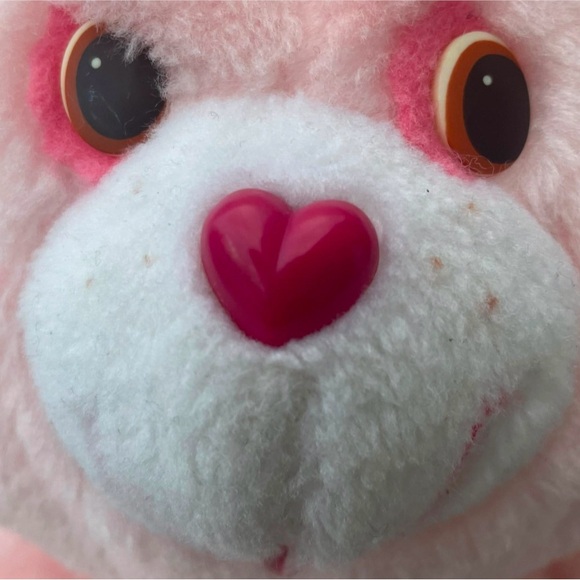 Vintage care bears cheer with rainbow belly kenner 1983 stuffed toys Calinours - Picture 5 of 7